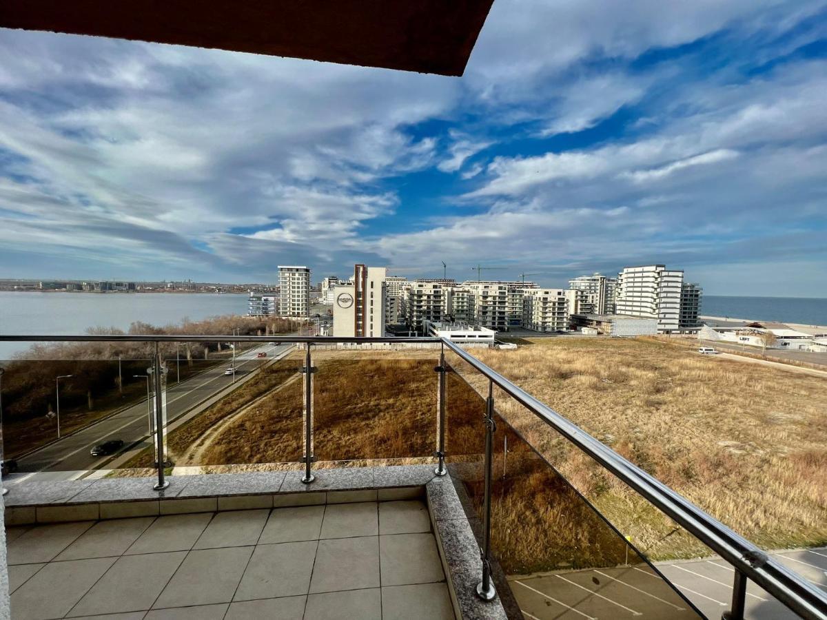 Vedere la mare apartament Mamaia Exterior foto