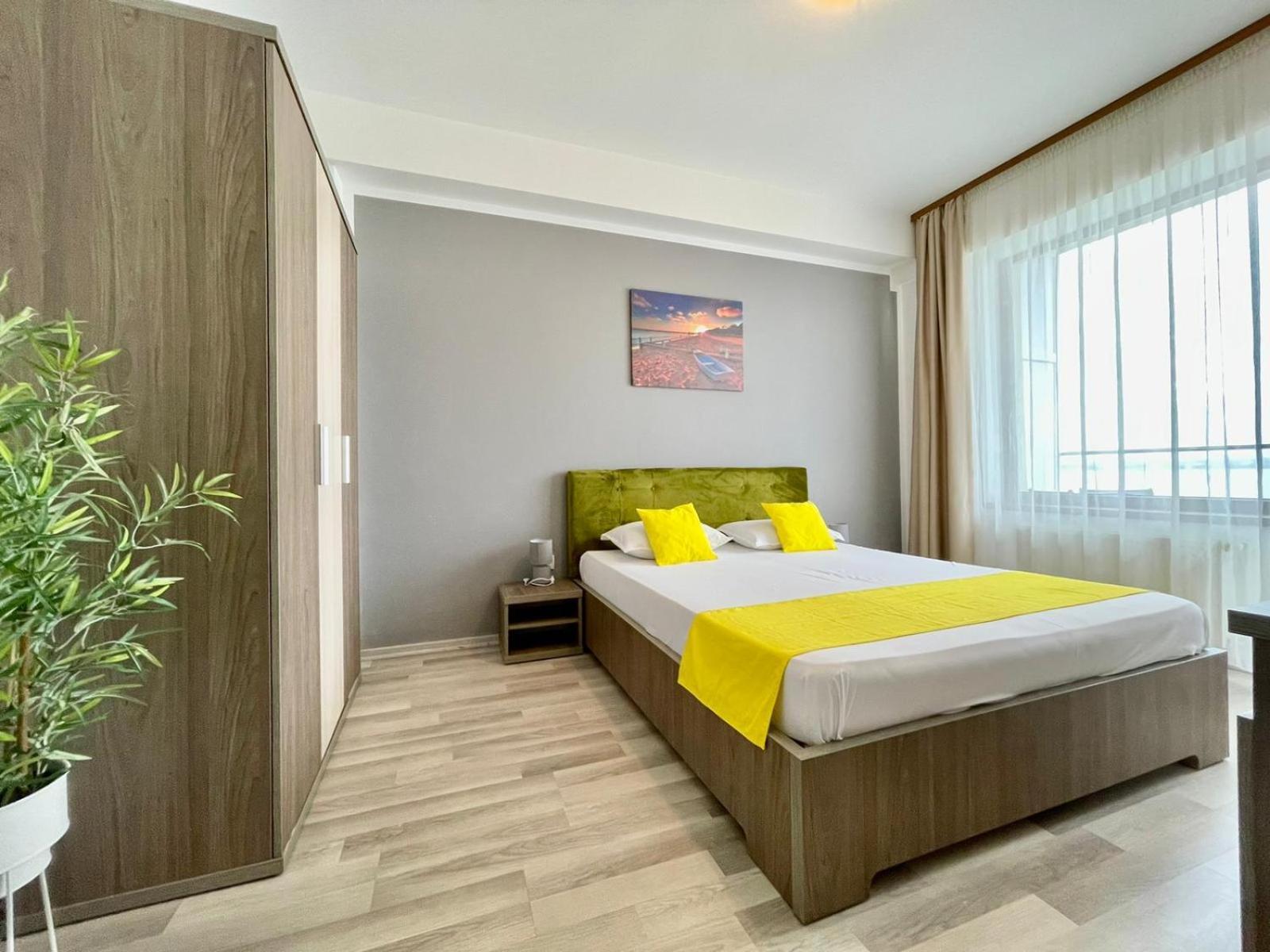 Vedere la mare apartament Mamaia Exterior foto